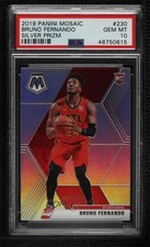 2019 Panini Mosaic Rookies Silver Prizm Bruno Fernando #230 PSA 10 GEM MT 0i76