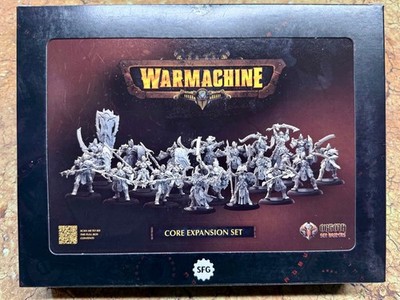 Warmachine Orgoth Sea Raiders Core Expansion Set SFG New Miniatures Box Open Sea