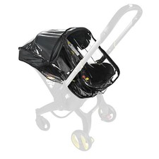 Image of Lightweight Doona Stroller Rain Cover - Wind & Waterproof with Ventilation Holes