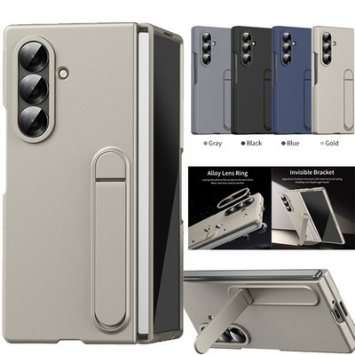 For Samsung Galaxy Z Fold 7 6 5 4 Luxury Case Shockproof Kickstand Bracket Cover