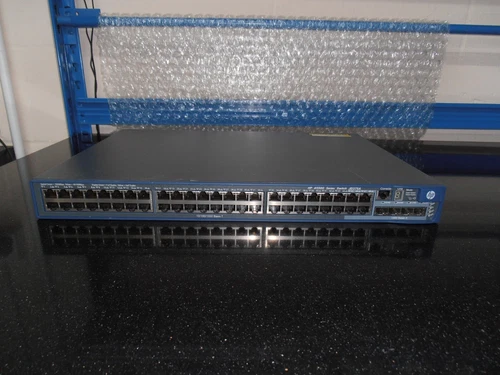 A5500-48G EI JD375A 48 PortGigabit Switch  Switch + 4 X SFP  Stacking module.