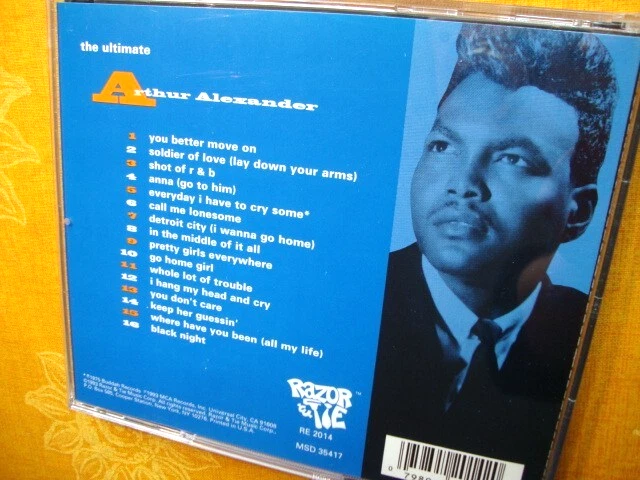 ARTHUR ALEXANDER - The Ultimate (Razor & Tie)  TOP! MEGA-RARE IMPORT! - Bild 2 von 3