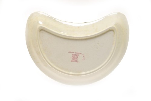 "Plato de ensalada de media luna roja Spode Copeland Aster 9" - Imagen 2 de 2