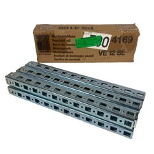 Box of 12 RITTAL Punched Mounting Rails 4169....