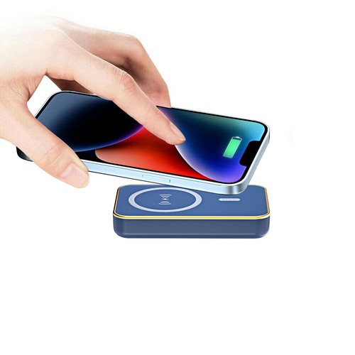 1000000mAh Magnetic Mini Power Bank Backup Fast Portable Charger Fr iPhone 15 14 - Picture 28 of 68