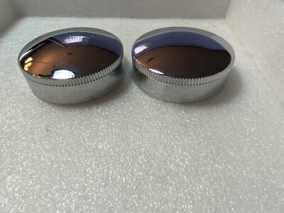 Harley Eaton EDM Gas Caps '36-'40 Short Knurl Knucklehead UL ULH