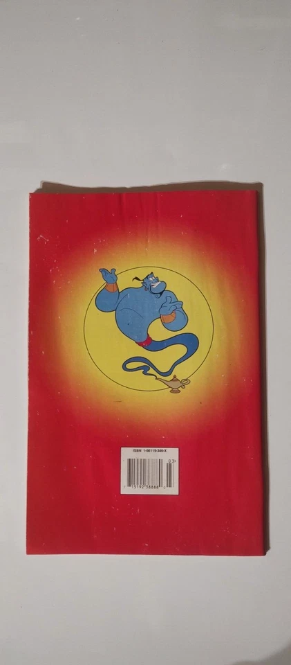 Cb20~quadrinhos~raro bom estado adaptação cinematográfica Disney's Aladdin - Imagem 2 de 2