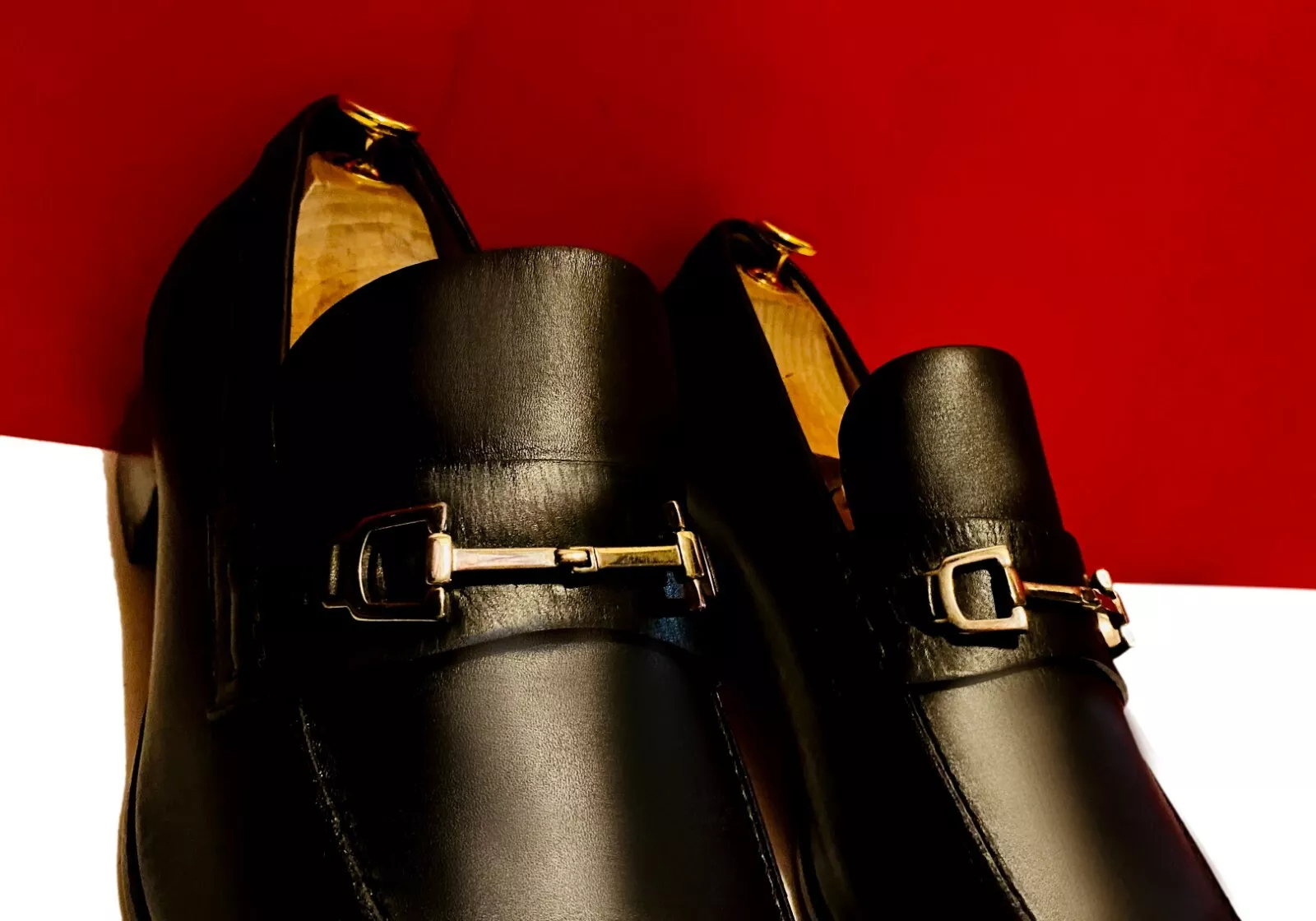 949, !! MOCASSINS HOMME GUCCI TF CUIR NOIR MORS DE CHEVAL MARQUÉS CHAUSSURES US POINTURE 13
