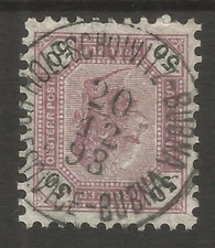 🤩 OSBURGH – AUSTRIA / CZECH / BOHEMIA. 50kr USED HOLESCHOWITZ BUBNA / HOLESOVIC