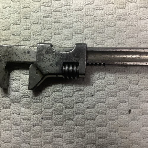 Vintage 5.5” Smooth Jaw Made In USA Bicycle Tool Adjustable Wrench - Picture 4 of 5