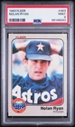 1983 Fleer #463 Nolan Ryan Houston Astros HOF PSA 9 MINT Nicely Centered