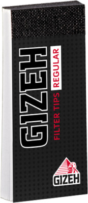 Gizeh Filter Tips Regular für Zigarettenpapier 35 Blatt pro Heftchen