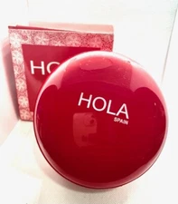 HOLA SPAIN SKIN PETAL TALCUM POWDER  AND  PUFF 