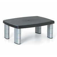 3m Adjustable Monitor Stand, Height Adjusts 1-inch To 5 7/8-inch, Holds 80 Lbs, 3m Adjustable Monitor Stand, Height Adjusts 1-inch To 5 7/8-inch, Holds 80 Lbs,