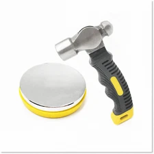 Precision Jewelry Making Kit - Premium Steel Bench Block and Metal Stamping Hamm