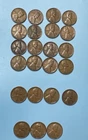 1947 P, D & S Lincoln Wheat Penny Coin  23 Piece lot