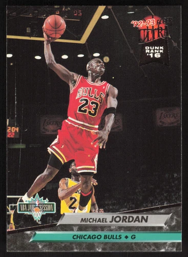 Michael Jordan, 1992-93 Ultra, #216, Chicago Bulls,
