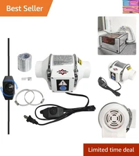 Powerful 3-Inch Inline Ventilation Fan with 1.5M Pipe – Quiet, Efficient Airflow