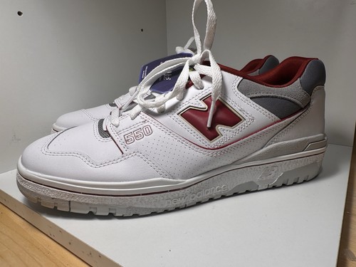 New Balance 550 Boston College White/Grey-Red BB550BC Sz10M US - Picture 1 of 6
