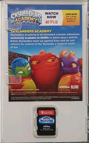 Skylanders Imaginators Nintendo Switch Game Australian Pal Tested and Working - Picture 3 of 9