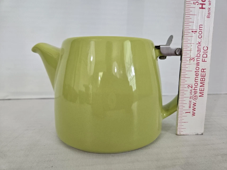 ForLife Stump Teapot Stainless Steel Lid (No Infuser) 18-Ounce Lime FREE SHIPPIN - Image 2 of 4