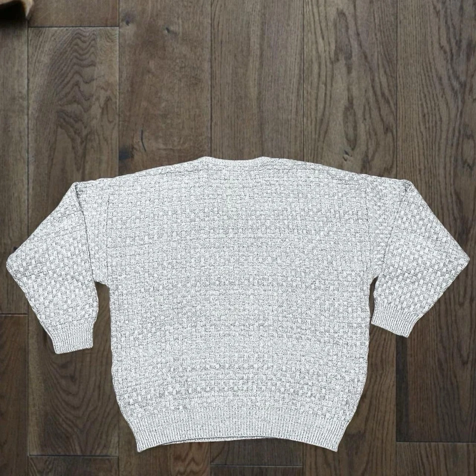Suéter Tejido Clairborne Vintage Talla L 100% Algodón Foto 2 de 4