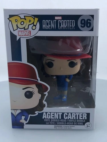 Funko POP! Televisión Marvel's Agents of SHIELD Agent Peggy Carter #96 DAÑADO