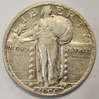 1928 Standing Liberty Quarter. XF