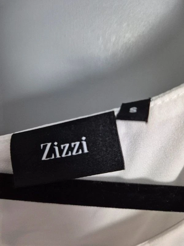 Zizzi White Chiffon Blouse Tunic - Size 14-16 (UK 42/44) - Image 2 of 4