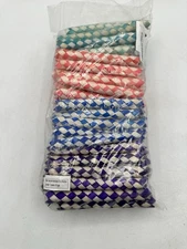 Fun Express 72 Count Chinese Finger Traps Unopened Package Multicolor Straw