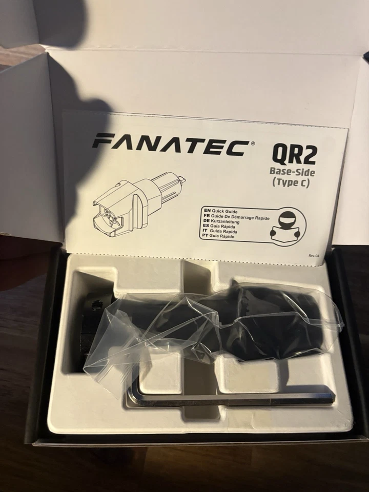 Original QR2 Base-Side (Type-C) Quick Release for FANATEC SIM Racing QR2 BS C - Image 2 of 4
