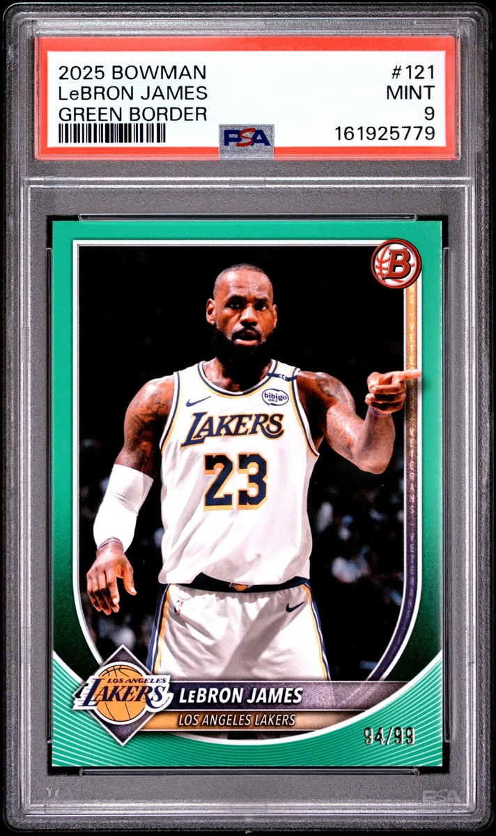 Bowman LeBron James Professional Sports Authenticator (PSA