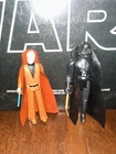 Vintage 1977 Star Wars Obi Wan Kenobi Darth Vader Figures Capes & Lightsabers 15