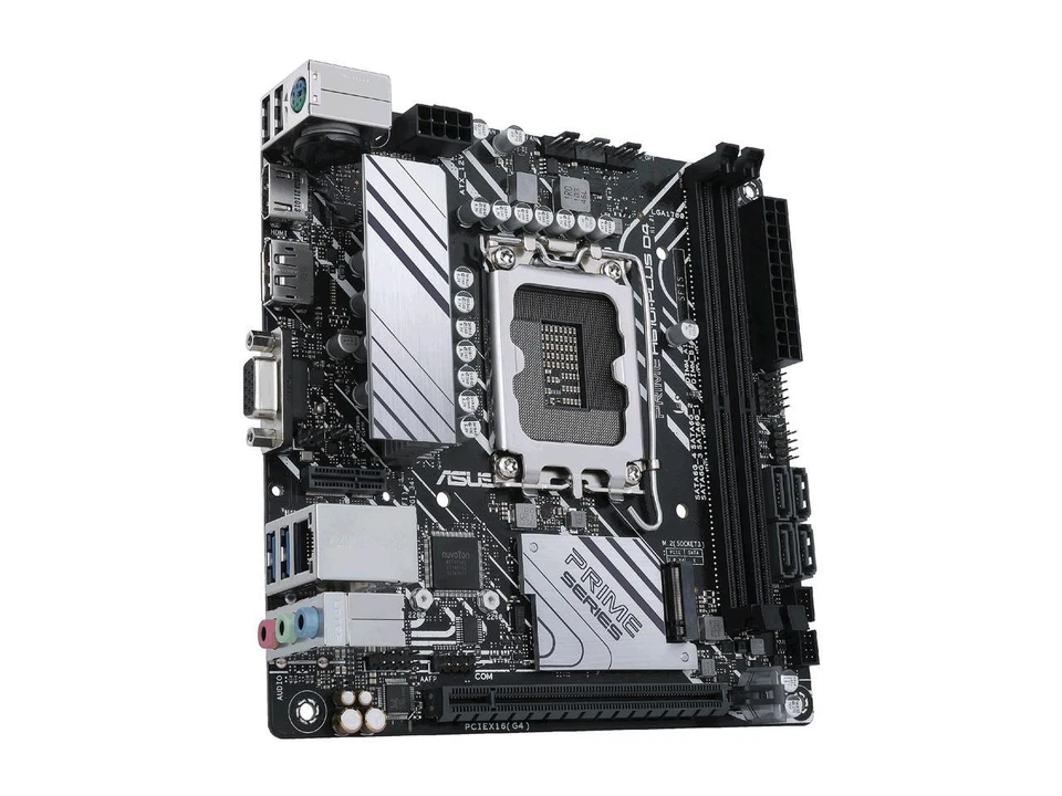 ASUS PRIME H610I-PLUS D4 LGA 1700 (Intel 12th & 13th Gen & Intel vPro) mini ITX - Image 4 of 4