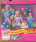 Mattel Barbie Birthday Fun at McDonald's Doll Playset Barbie Stacie Todd Vintage