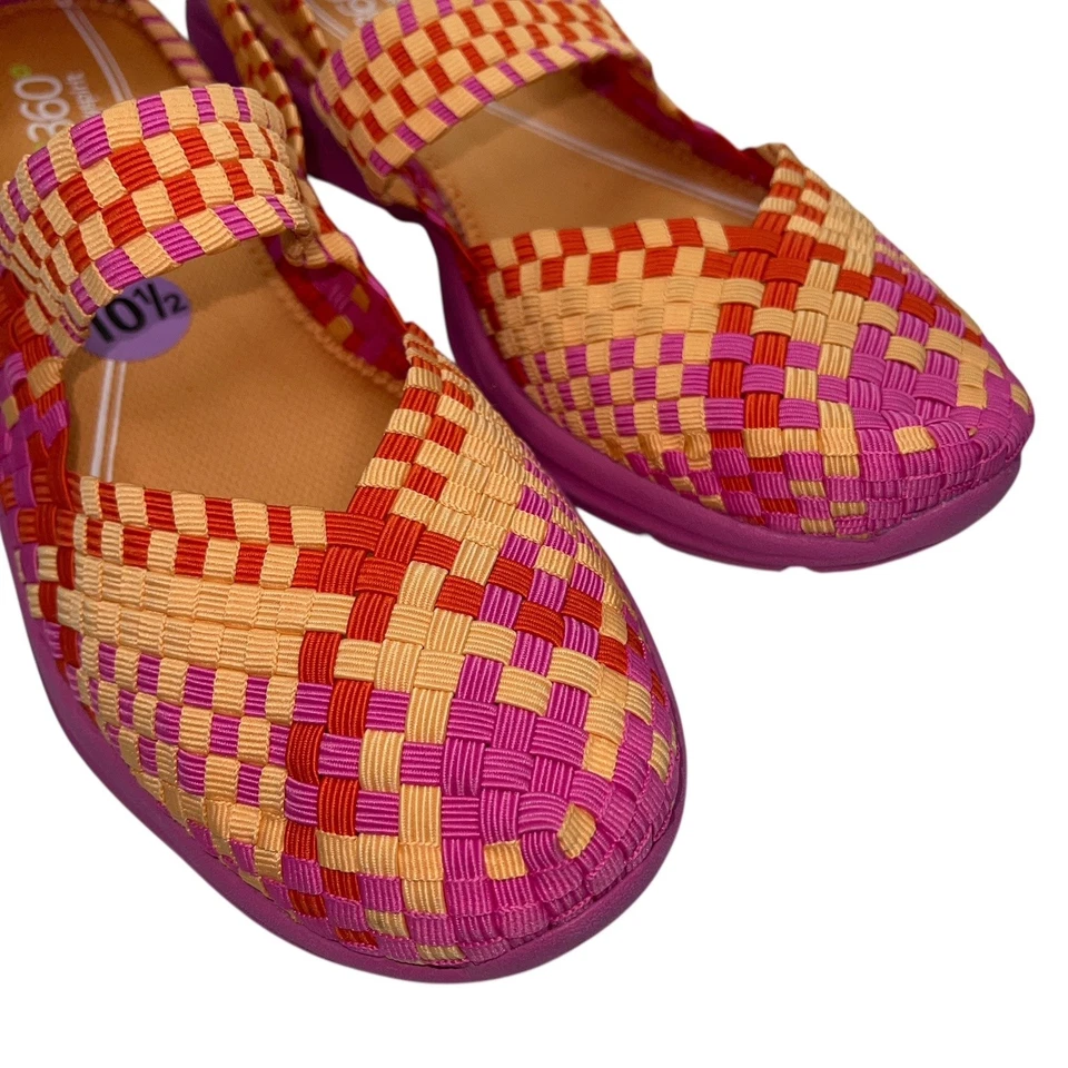 Zapatos Easy Spirit e360 para mujer talla 10,5 tejidos cómodos Mary Jane planos cuarteto Foto 4 de 4