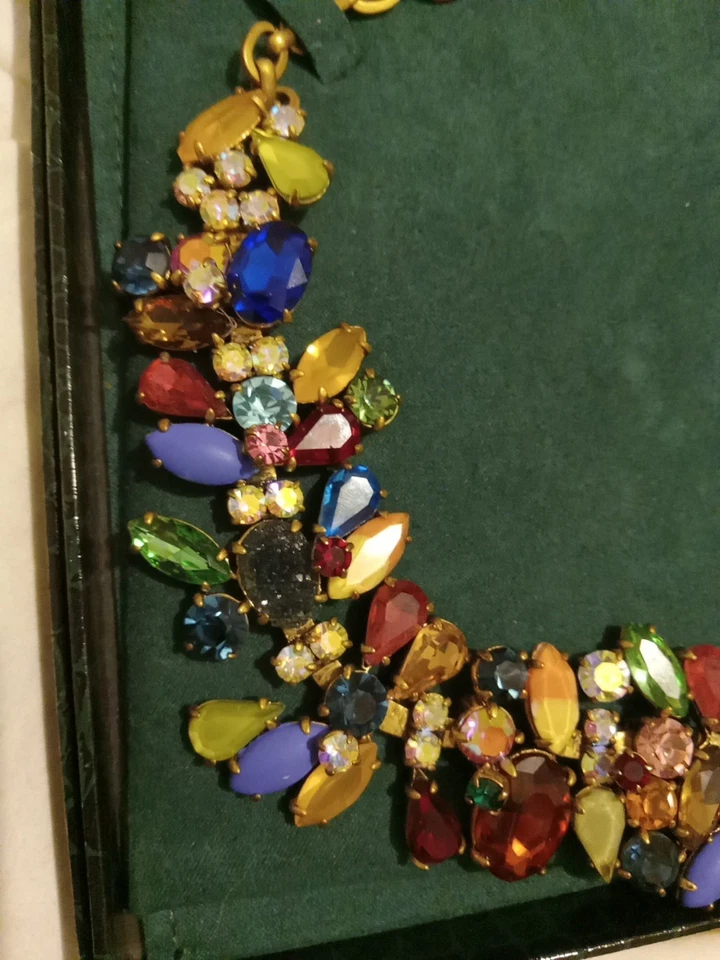 Collar de cristal de confeti J Crew Foto 4 de 4