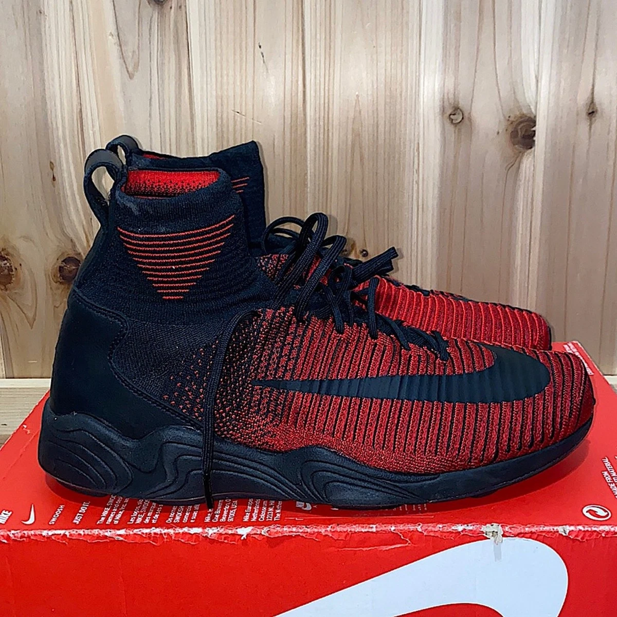 【Nike Zoom Mercuria25.5cm】 Nike Zoom Mercurial Flyknit University Red for Sale | Authenticity