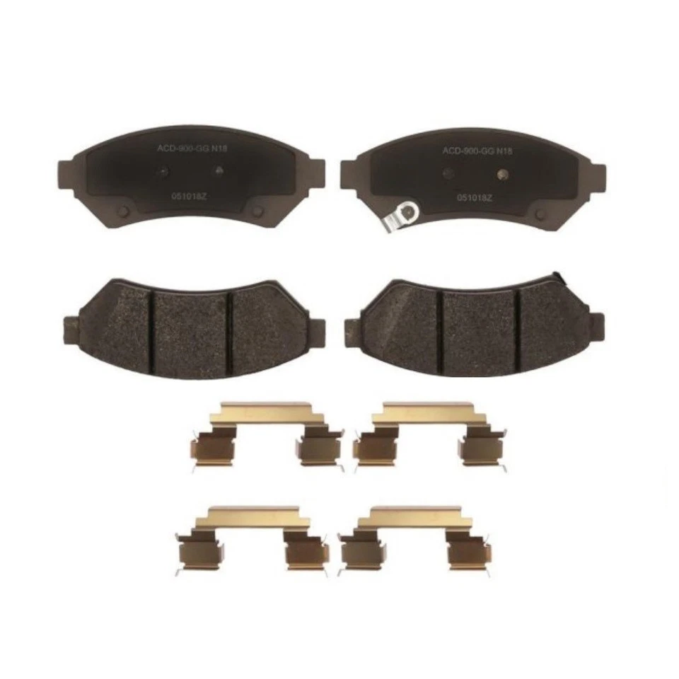 Pastillas de freno de disco delanteras ACDelco originales para VPG MV-1 2011 2012 | Serie plateada Foto 2 de 4