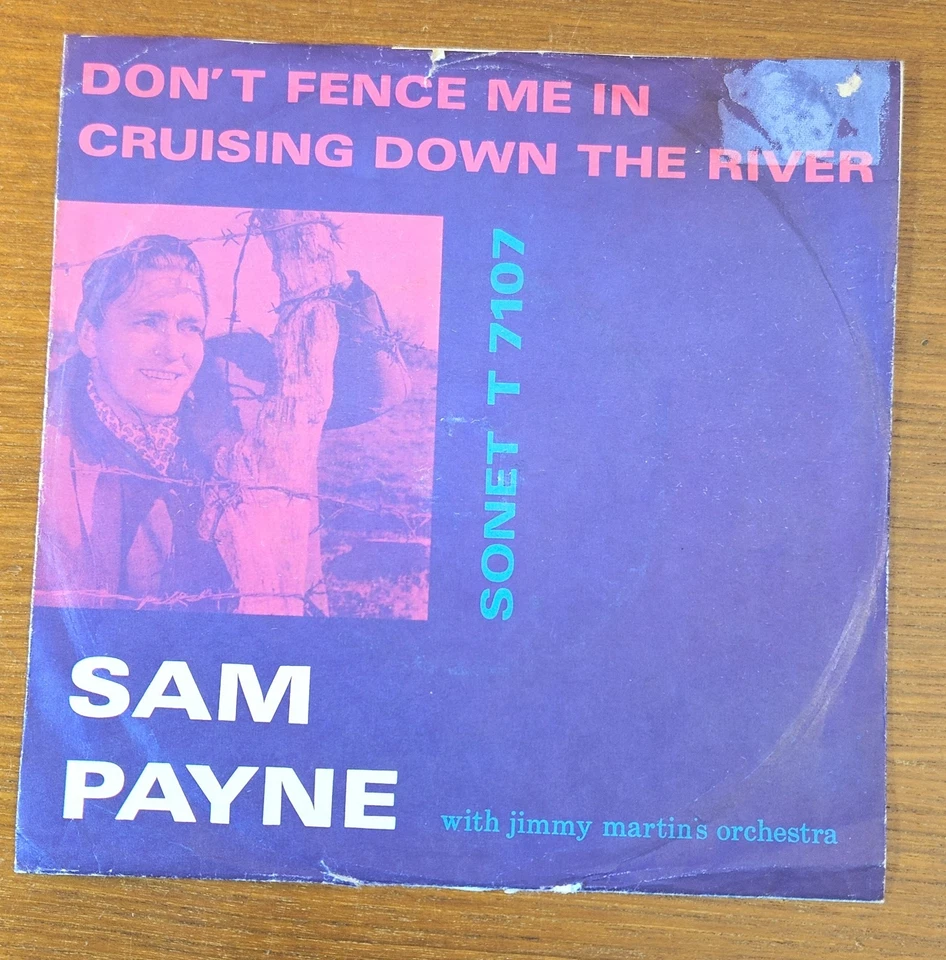 SAM PAYNE (aka Gunnar Winckler) "Don't Fence Me In" DK red SONET 45 TEEN Country - Bild 3 von 4