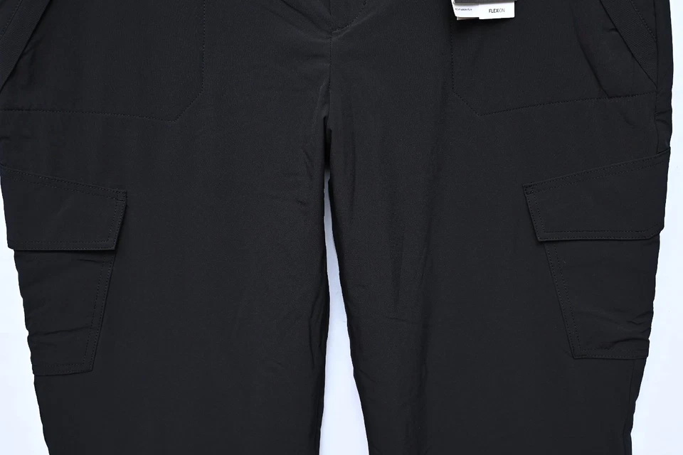 Eddie Bauer Women's Polar Fleece Lined Pants Size 16 NWT 36W x 34L High-Rise 11" - Image 3 of 4