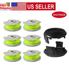 6 PACK WA0014 Spool & Line for Worx WG168, WG190 & WG191 Cordless String Trimmer