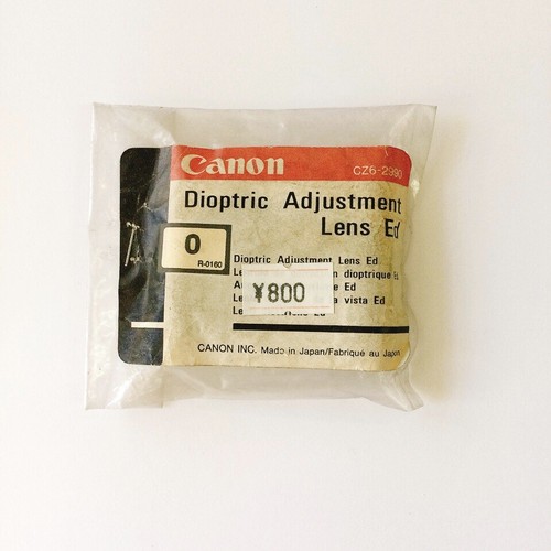 Canon 0 Dioptric Adjustment Eyepiece Lens Ed for EOS 3, 5, 33, 30, 50e,55 - Picture 8 of 9