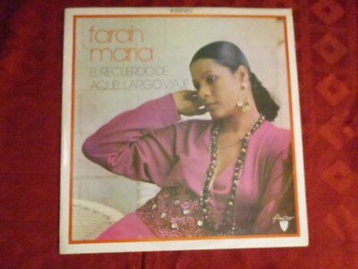 LP FARAH MARIA El recuerdo de Aquel Largo Viaje STEREO AREITO EGREM KUBA