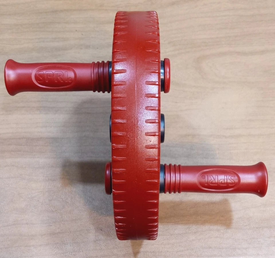 Hard To Find SPRI Offset Handles Ab Roller 9" Exercise Wheel, Abdominal Training - Image 2 of 4