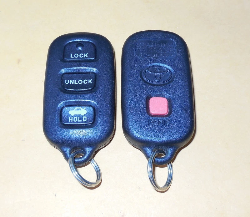 OEM 02-06 TOYOTA CAMRY SOLARA CHAVEIRO DE ENTRADA REMOTO SEM CHAVE 89742-AA030 GQ43VT14T - Imagem 2 de 2