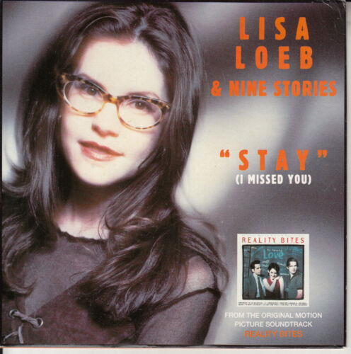 LISA LOEB & NINE STORIES  Stay (I Missed You) PICTURE SLEEVE 45 record NEW RARE! - Picture 1 of 3