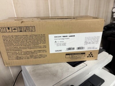Ricoh 418446 Black Toner Ctg for Ricoh P501 Series new sealed box