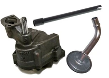 Chevy BBC 396 402 427 454 High Volume Oil Pump 9" Screen Steel Drive Shaft