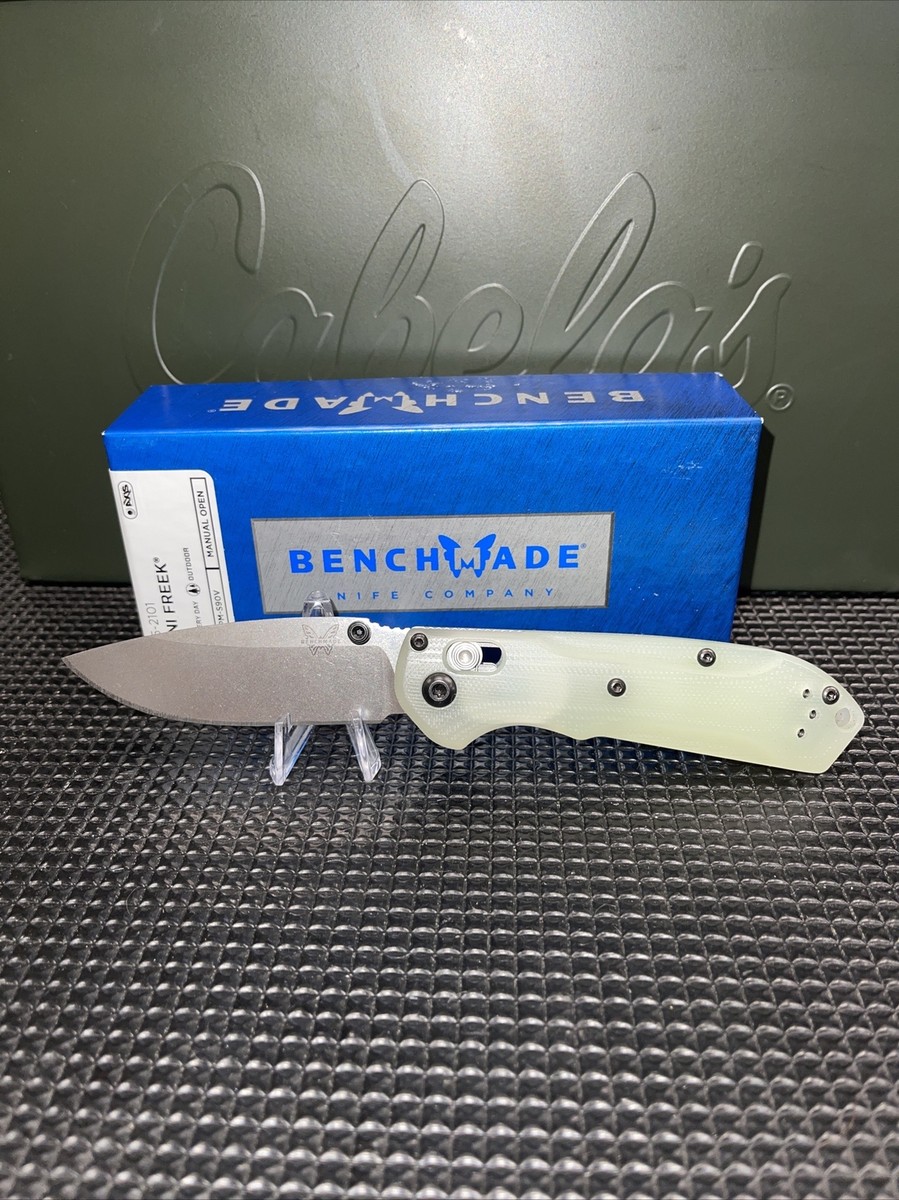 Benchmade 565-2101 Mini Freek Shot Show Limited S90V Jade G10